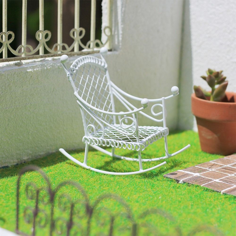 Bonsai Garden Photos - Metalowe meble do domku dla lalek,