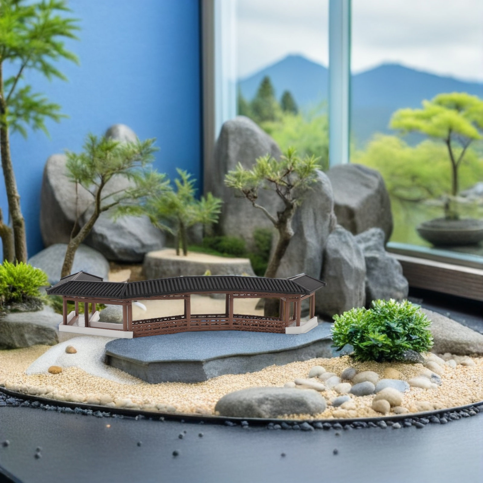 Miniaturowy mostek w starożytn – Us Bonsai Garden recenzja i cena