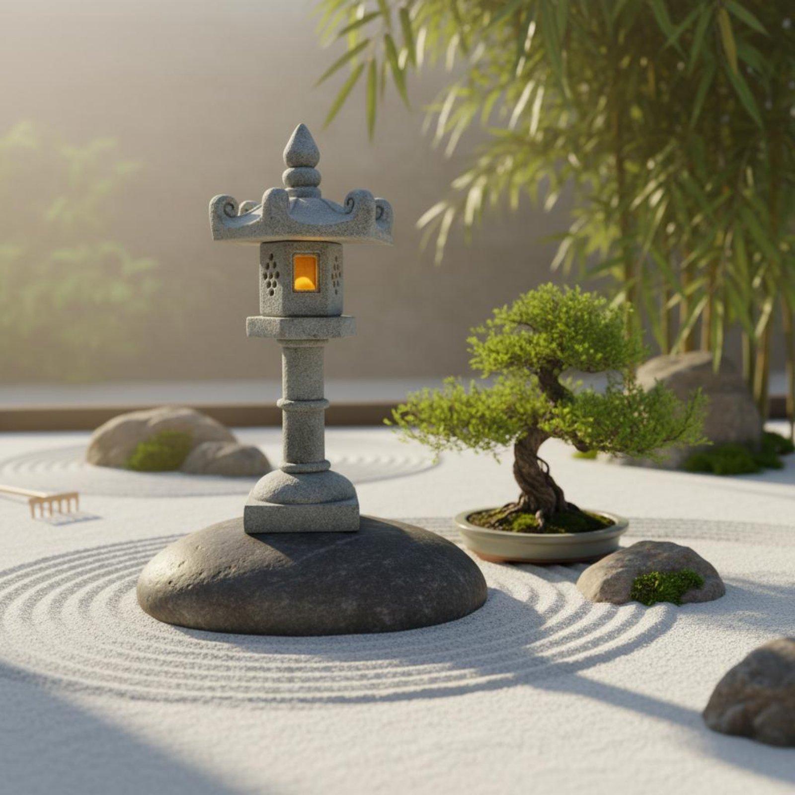 Lampion ogrodowy, lampion japo – Us Bonsai Garden recenzja i cena